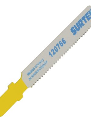 120766 - Segueta para sierra caladora 18 DPP, super fino, zanco T, 5 piezas Surtek