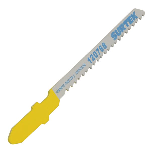 120768.jpg 120768 - Segueta para sierra caladora 12 DPP, acabado fino, zanco T, 5 piezas Surtek