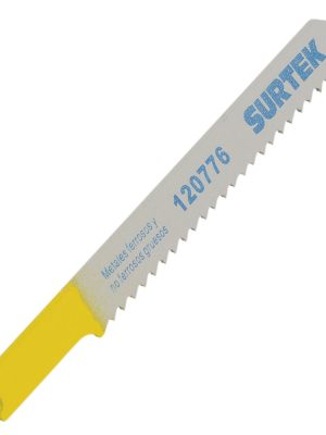 120776 - Segueta para sierra caladora 12 DPP, fino, zanco U, 5 piezas Surtek