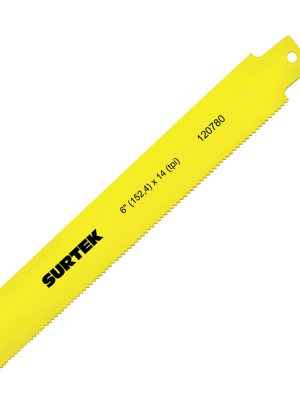 120780 - Segueta para sierra sable 6" x 14 DPP, 2 piezas Surtek