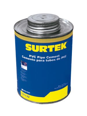 121132.jpg 121132 - Cemento para tubo PVC, 473 ml Surtek
