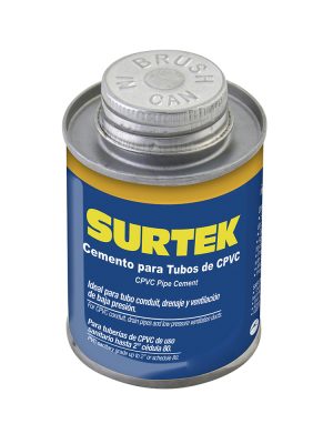 121135.jpg 121135 - Cemento para tubo CPVC, 236 ml Surtek