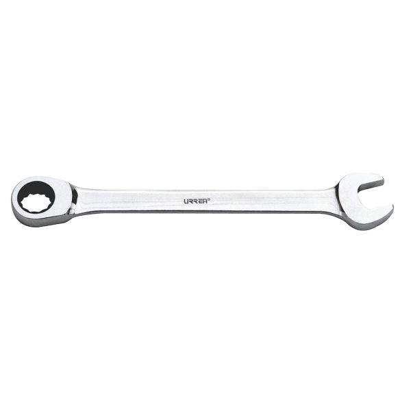 1211MCM - Llave combinada pulido espejo de matraca métrica, 12 puntas, 11 mm Urrea
