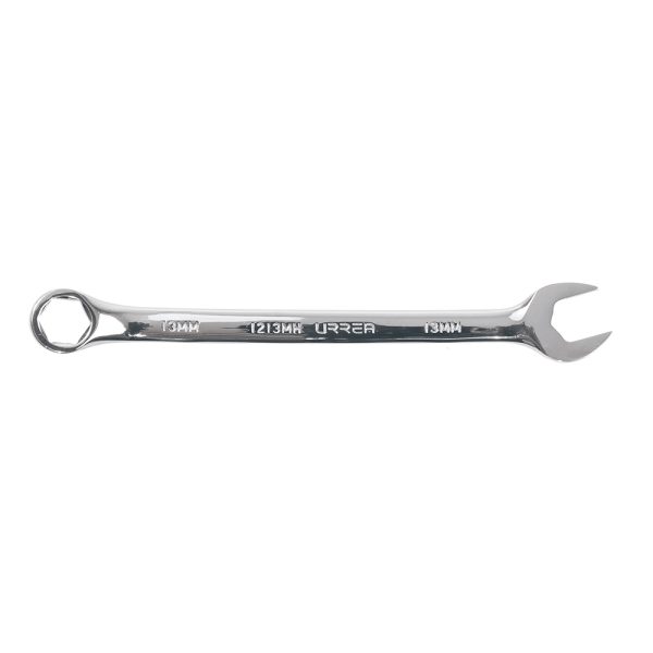 1213MH - Llave combinada pulido espejo métrica, 6 puntas, 13 mm Urrea