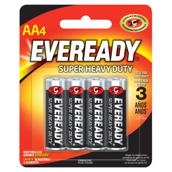 1215-4.jpg 1215-4 - Pila alcalina Eveready® "AA", 4 piezas Surtek