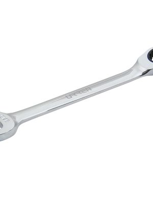 1218CMR.jpg 1218CMR - Llave combinada pulido espejo de matraca spline reversible en pulgadas, 9/16" Urrea