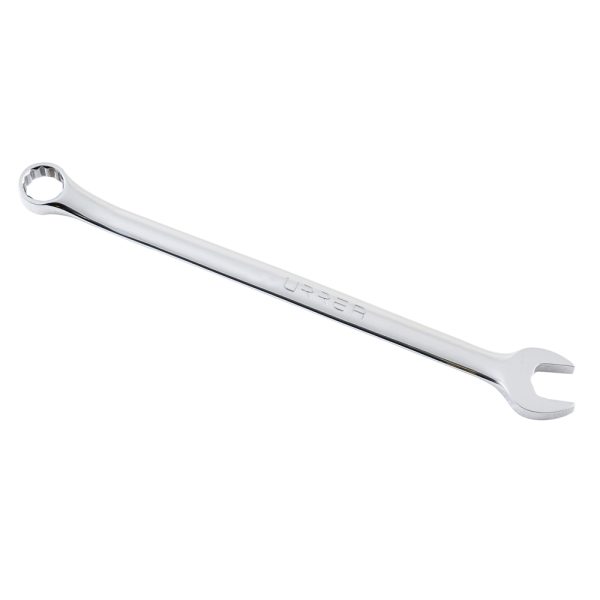 1219ML - Llave combinada extra larga pulido espejo métrica, 12 puntas, 19 mm Urrea