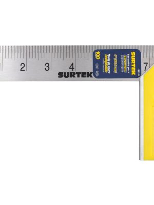 122251 - Escuadra de carpintero con mango plástico 8" Surtek