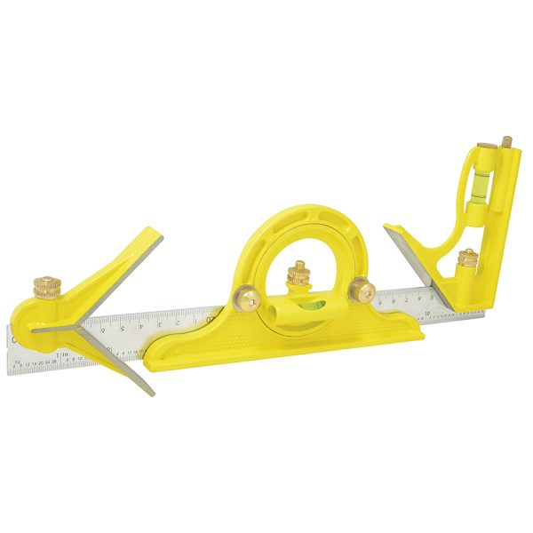 122255 - Escuadra de 7 combinaciones con 3 cabezas maquinadas 12" Surtek