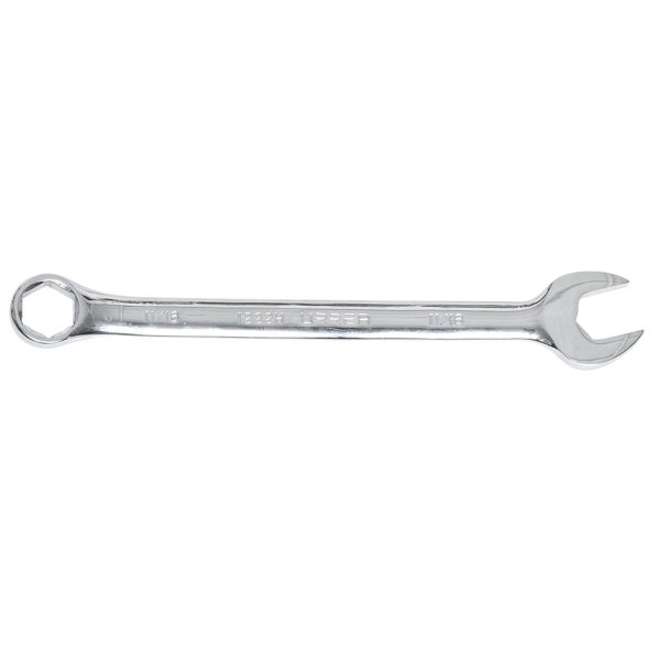 1222H - Llave combinada pulido espejo en pulgadas, 6 puntas, 11/16" Urrea