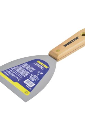 123106.jpg 123106 - Espátula flexible de acero de alto carbón con mango de madera 6" Surtek