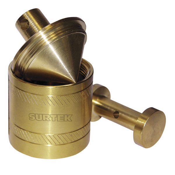 123275 - Plomada de latón tipo barril 330 g Surtek