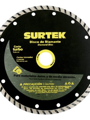 123470.jpg 123470 - Disco de diamante turbo 4" Surtek
