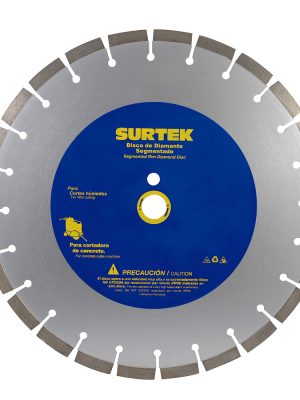 123475 - Disco de diamante para cortadora de concreto, 18" Surtek