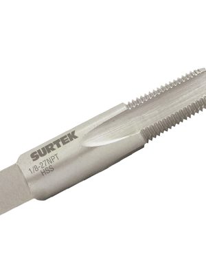 123600 - Machuelos de acero de alta velocidad para tubo 1/8-27NPT Surtek