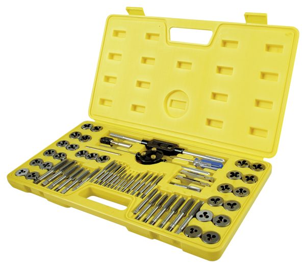 123702 - Juego de machuelos y dados, 60 piezas Surtek