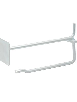 124128.jpg 124128 - Gancho para perfocel con preciador metálico, 4" Surtek