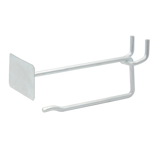 124129.jpg 124129 - Gancho para perfocel con preciador metálico, 6" Surtek