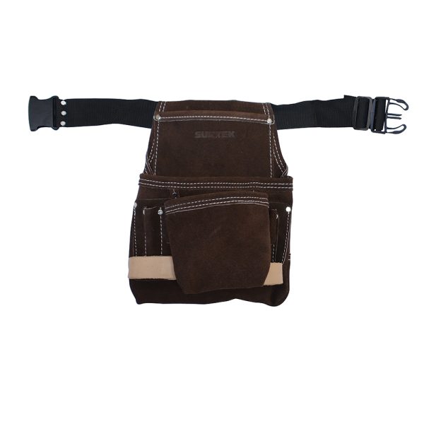 124401 - Portaherramientas de carnaza, 6 bolsillos Surtek