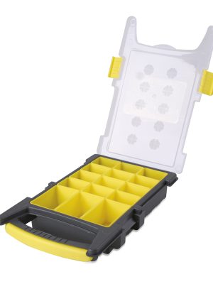 125010 - Caja organizadora plástica 8" x 13" x 2" Surtek