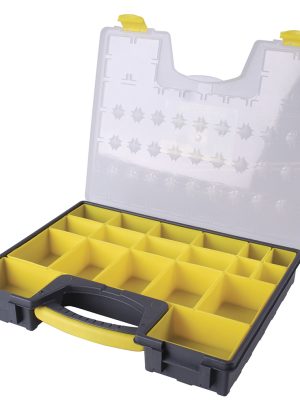 125011 - Caja organizadora plástica 16" x 13" x 2" Surtek