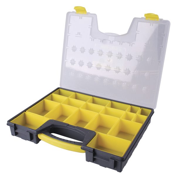 125011.jpg 125011 - Caja organizadora plástica 16" x 13" x 2" Surtek