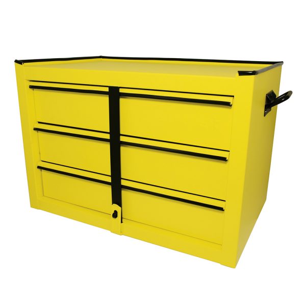 125109 - Gabinete superior color amarillo 3 gavetas 21" Surtek