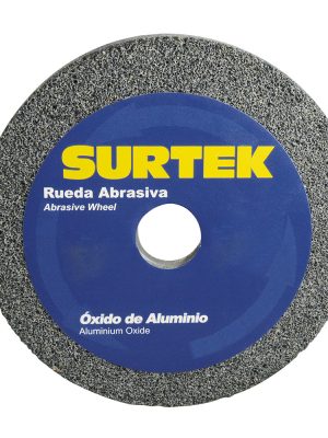 128011 - Rueda abrasiva de óxido de aluminio grano 60, 8" x 1" Surtek