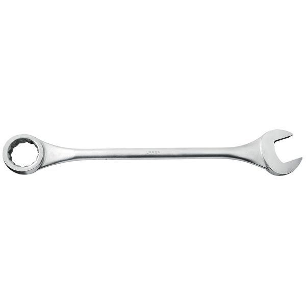 1284.jpg 1284 - Llave combinada jumbo satinada en pulgadas, 12 puntas, 2-5/8" Urrea