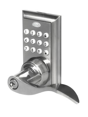 12CD.jpg 12CD - Cerradura digital tipo botón con manija, llave estándar Lock