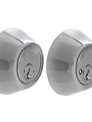 12CE.jpg 12CE - Cerrojo residencial función doble, níquel satinado, llave estándar, blíster Lock