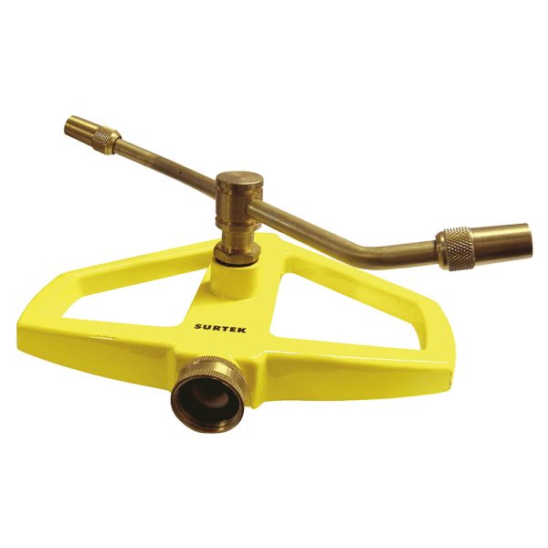 130312 - Aspersor estacionario con base metálica de 2 brazos 3/4" GHT Surtek