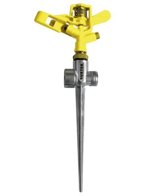 130322 - Aspersor metálico regulable por pulsación 3/4" GHT 2 vías Surtek