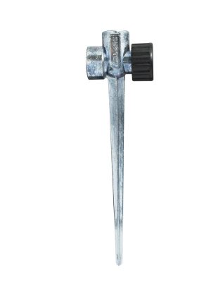 130332.jpg 130332 - Estaca metálica universal para aspersor 11", 2 vías Surtek