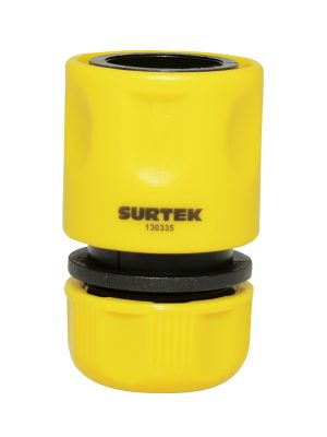 130335 - Juego de conectores para manguera de riego con sistema clic 3/4" GHT, 2 piezas Surtek