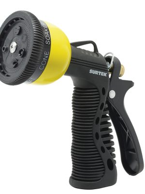 130340 - Pistola para riego con recubrimiento de PVC con 7 funciones 3/4" GHT Surtek