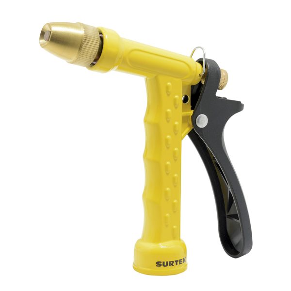 130345.jpg 130345 - Pistola para riego metálica con boquilla regulable 3/4" GHT Surtek