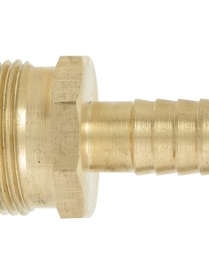 130371.jpg 130371 - Conector para manguera de riego de latón, 1/2" macho Surtek