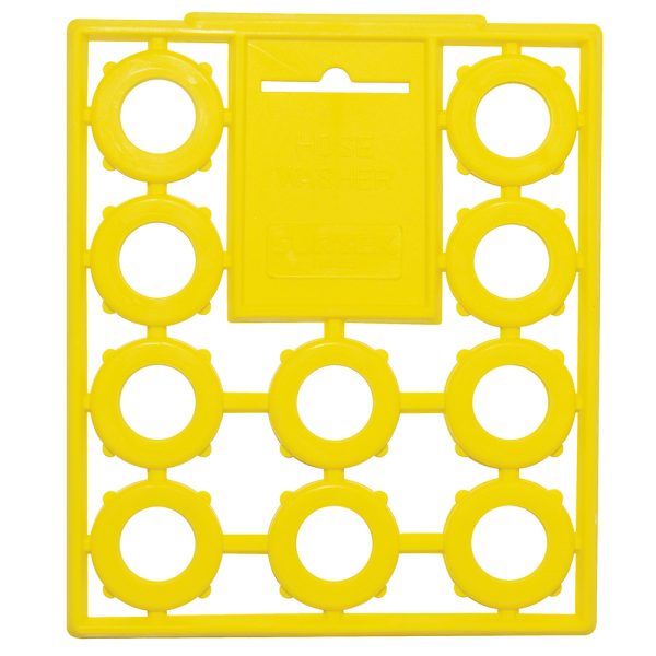 130375 - Juego de empaques de hule para conector para manguera de riego, 10 piezas Surtek