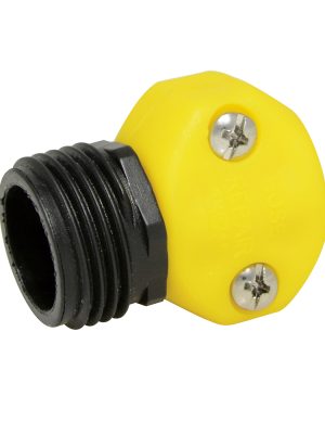 130376 - Conector para manguera de riego plastico, 1/2" macho Surtek
