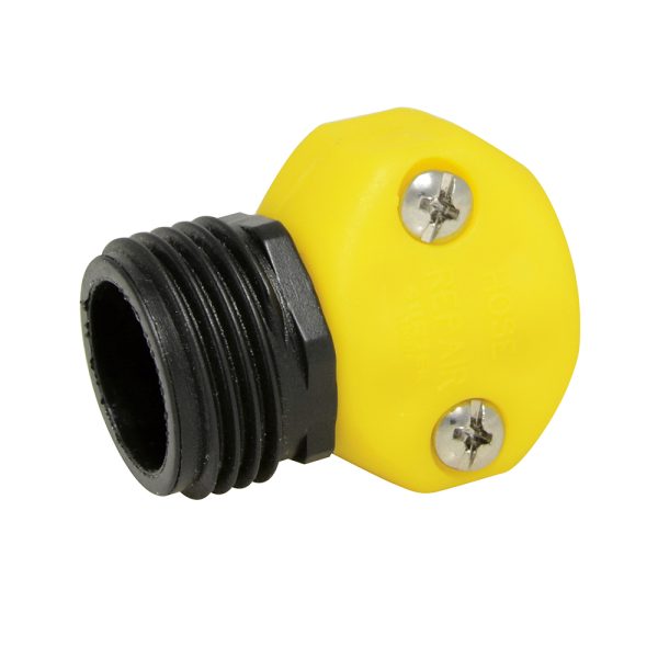 130379 - Conector para manguera de riego plastico, 5/8" a 3/4" macho Surtek