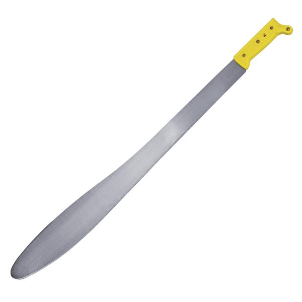 130508 - Machete laminado con mango amarillo caguayano 27" Surtek