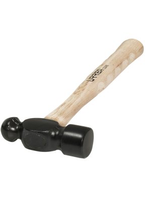 1324E - Martillo de bola black con mango de madera estriado de 16", 24 oz Urrea