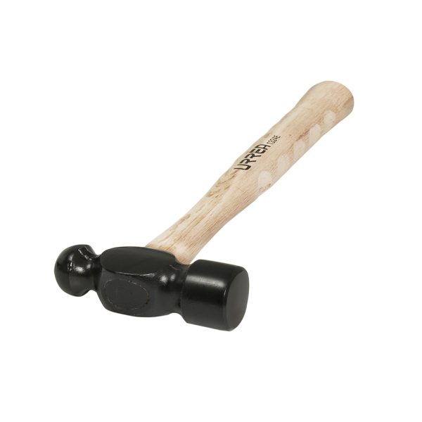 1324E - Martillo de bola black con mango de madera estriado de 16", 24 oz Urrea