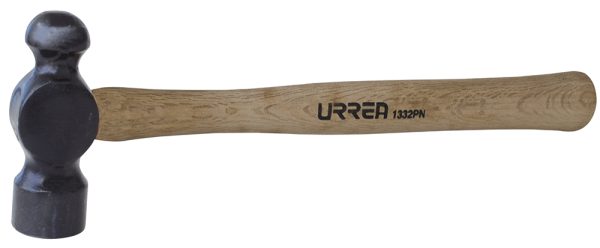 1348PN.jpg 1348PN - Martillo de bola black con mango de madera de 18", 48 oz Urrea
