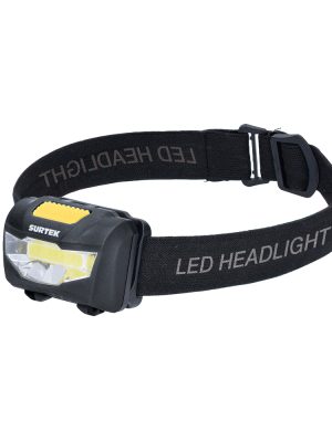 135906 - Linterna de LED para cabeza a baterías 3 pilas "AAA" de 120 lm Surtek