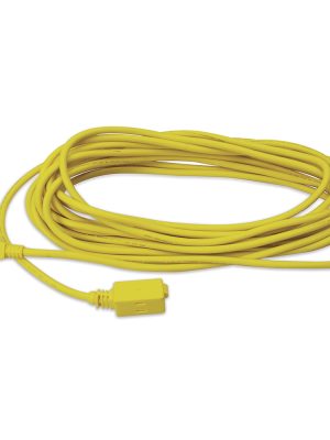 136040 - Extensión eléctrica uso rudo polarizada color amarillo, 2 m Surtek
