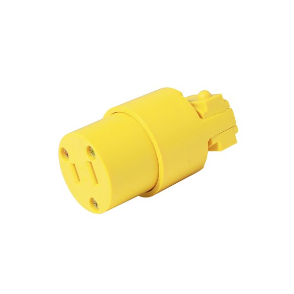 136409.jpg 136409 - Contacto blindado plástico polarizado, color amarillo Surtek