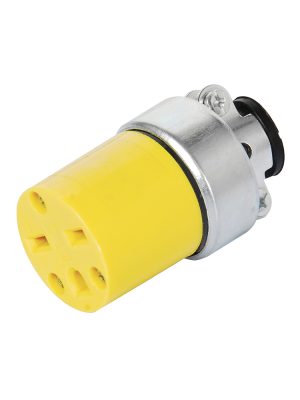 136416 - Contacto blindada tipo cara de chino, color amarillo Surtek