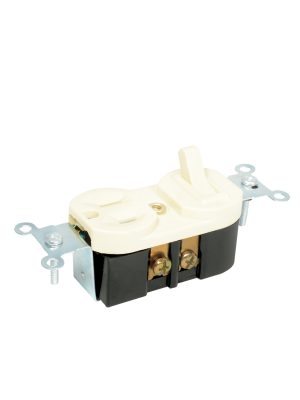 136551.jpg 136551 - Apagador de palanca 1 contacto aterrizado, línea estándar, color marfil Surtek